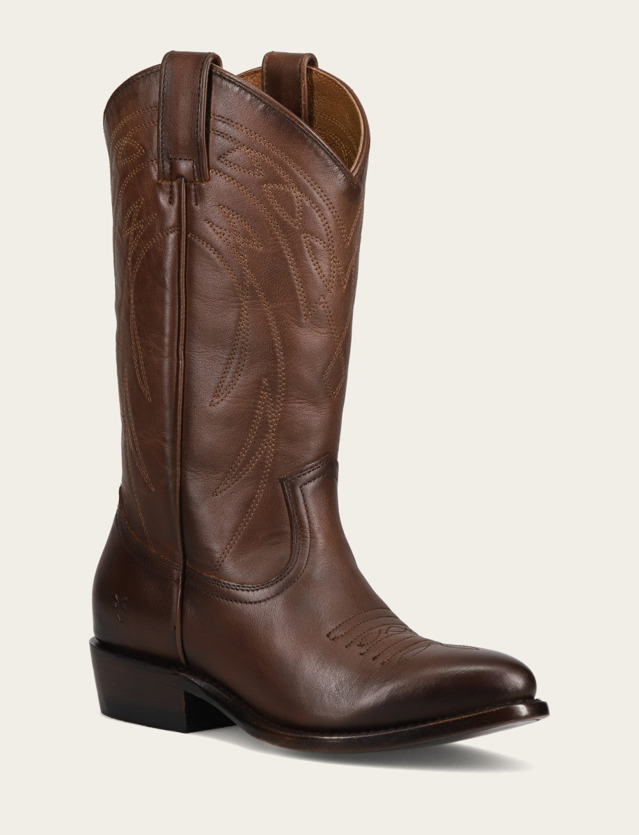 Frye Best Seller | Women's Bourbon Billy Pull On Deco Stitch Boots