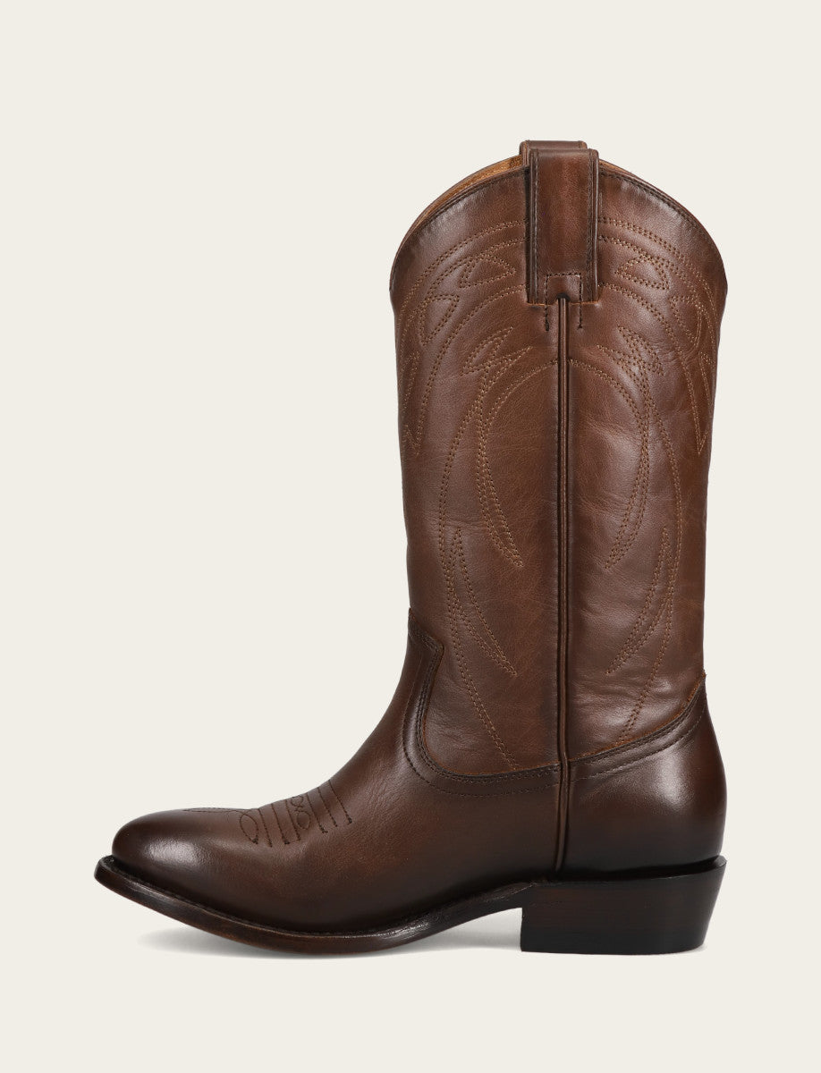 Frye Best Seller | Women's Bourbon Billy Pull On Deco Stitch Boots