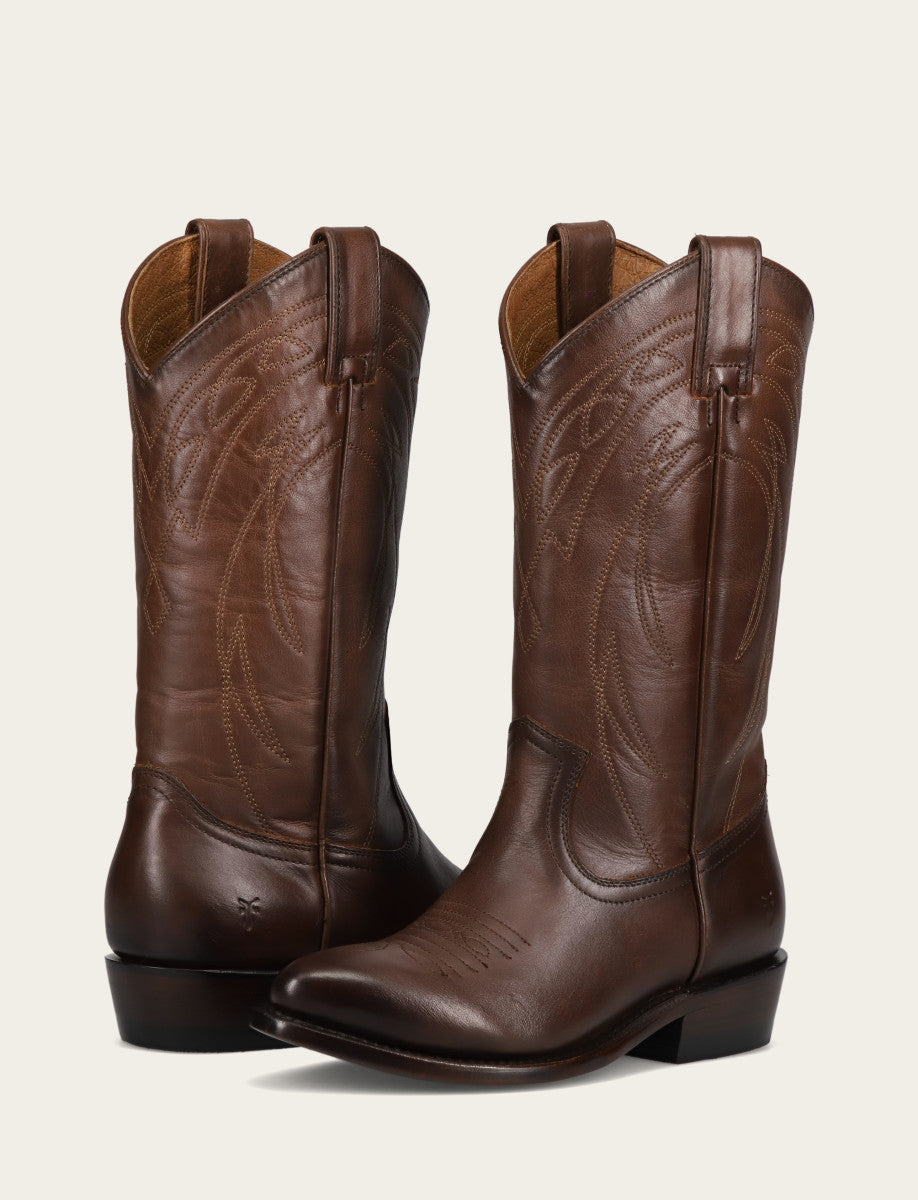 Frye Best Seller | Women's Bourbon Billy Pull On Deco Stitch Boots