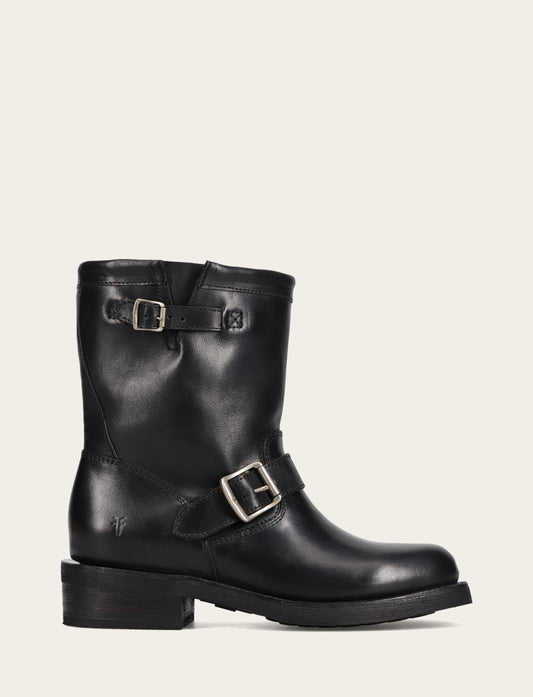 Frye Smart Buy | Women's Black Viv Short Engineer Boot