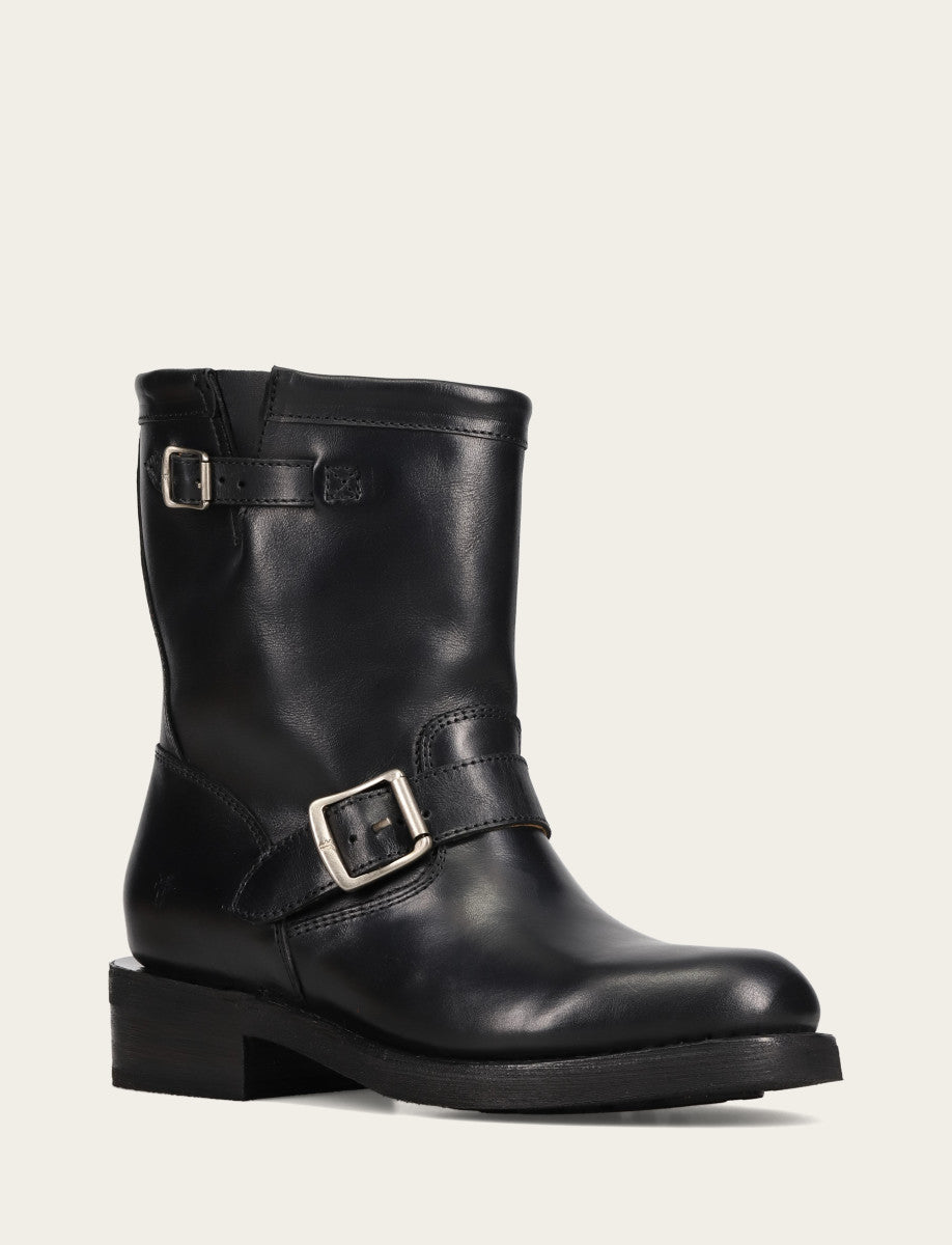 Frye Smart Buy | Women's Black Viv Short Engineer Boot