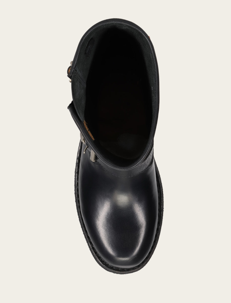Frye Smart Buy | Women's Black Viv Short Engineer Boot