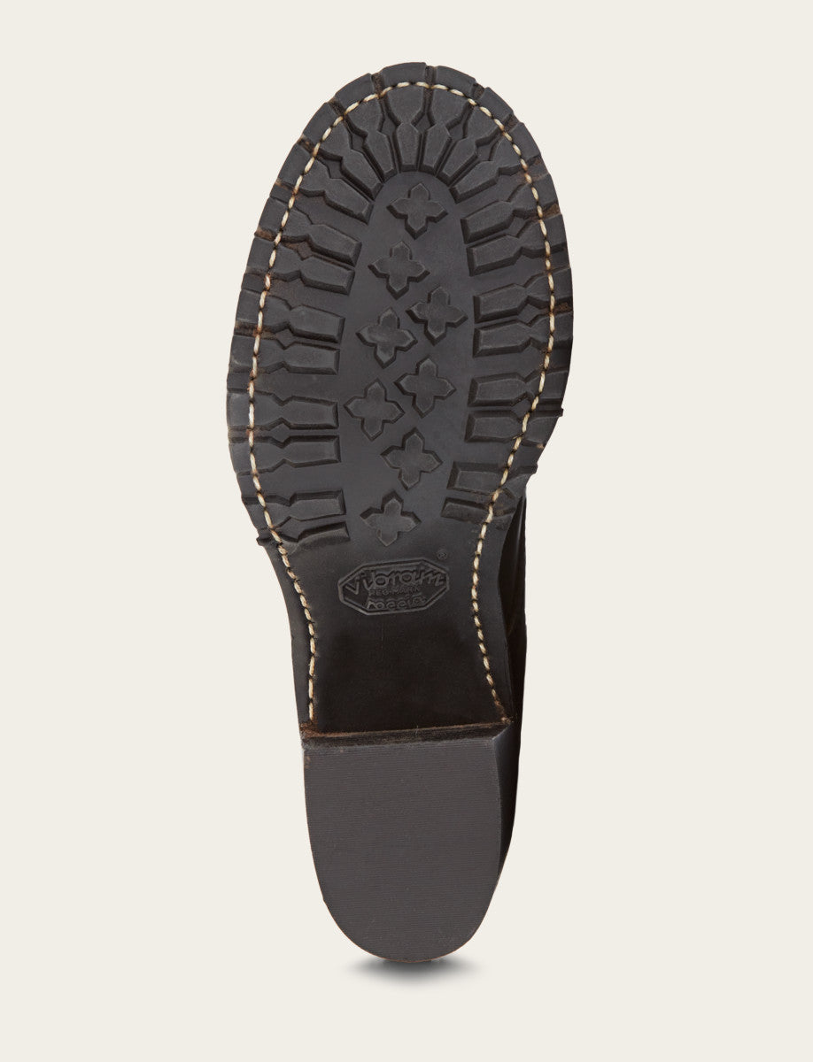 Frye Signature | Women's Black Sabrina 6G Lace Up Boots