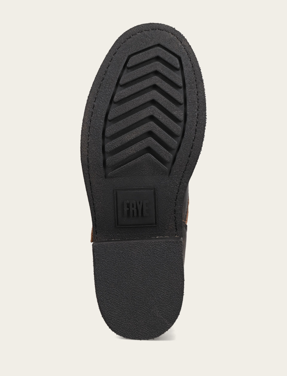 Frye Exclusive | Women's Distressed Black Viv Short Engineer Boot
