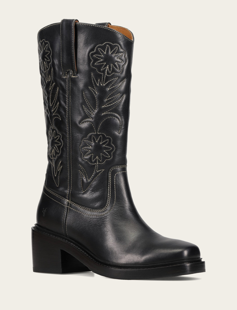 Frye Deals | Women's Black Kate Deco Stitch Boot