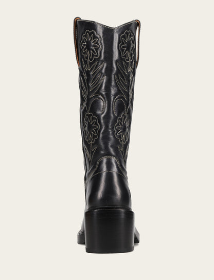 Frye Deals | Women's Black Kate Deco Stitch Boot