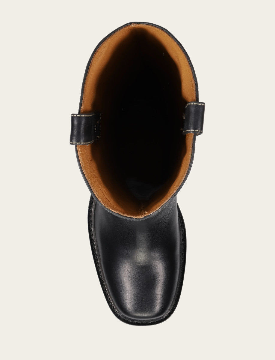 Frye Deals | Women's Black Kate Deco Stitch Boot