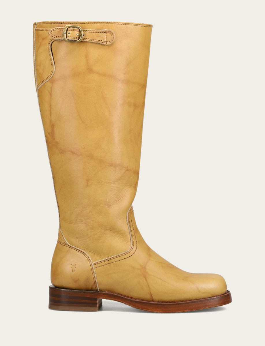 Frye Smart Buy | Women's Banana Campus Low Heel Tall Riding Wide Calf Boot