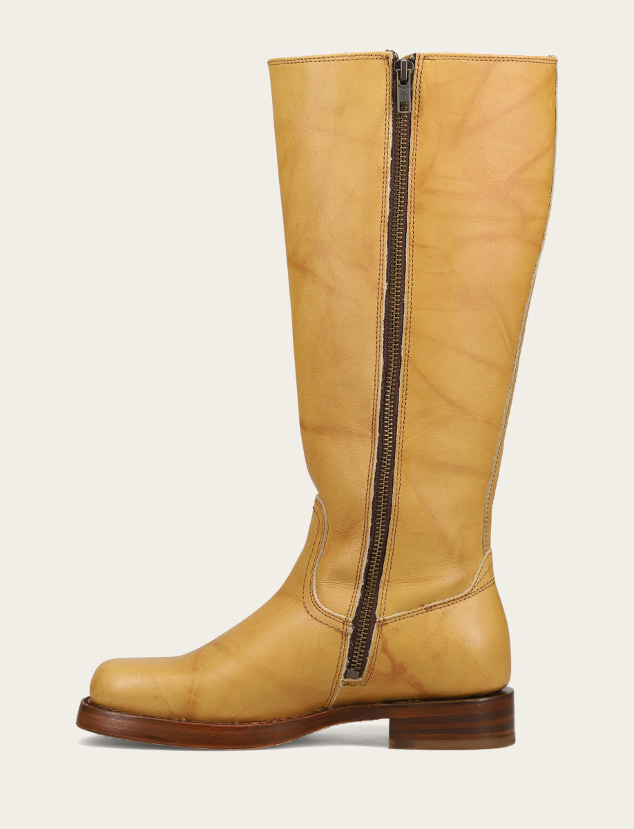 Frye Smart Buy | Women's Banana Campus Low Heel Tall Riding Wide Calf Boot