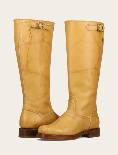 Frye Smart Buy | Women's Banana Campus Low Heel Tall Riding Wide Calf Boot