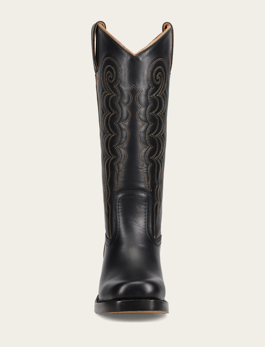 Frye Everyday | Women's Black Campus Deco Stitch Boot
