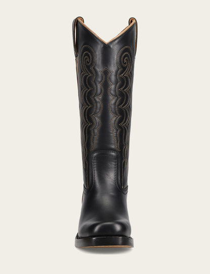 Frye Everyday | Women's Black Campus Deco Stitch Boot