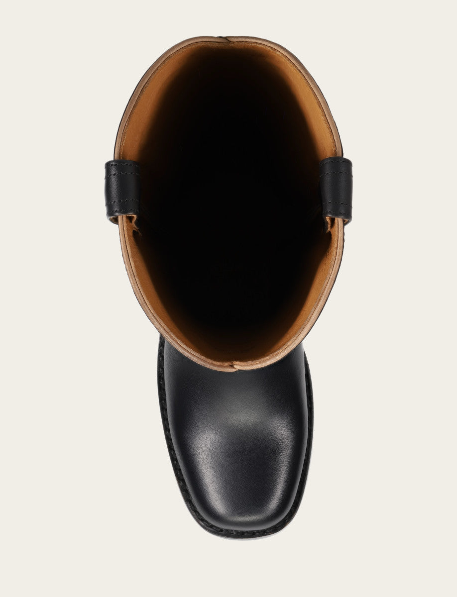 Frye Everyday | Women's Black Campus Deco Stitch Boot
