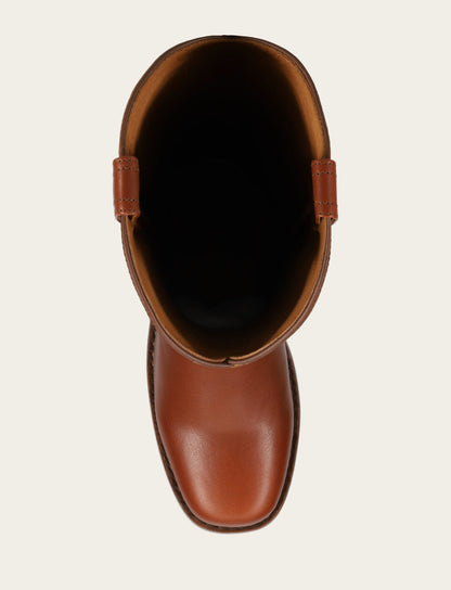 Frye Best Price | Women's Walnut Campus Deco Stitch Boot