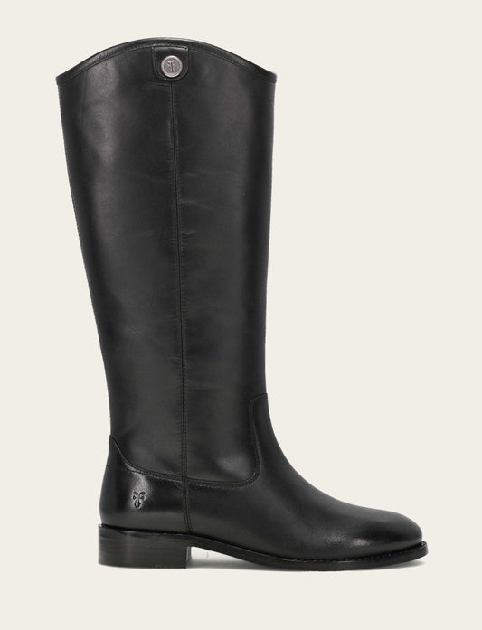 Frye Exclusive | Women’s Black Wide Calf Melissa Button 2 Tall Boots | Frye