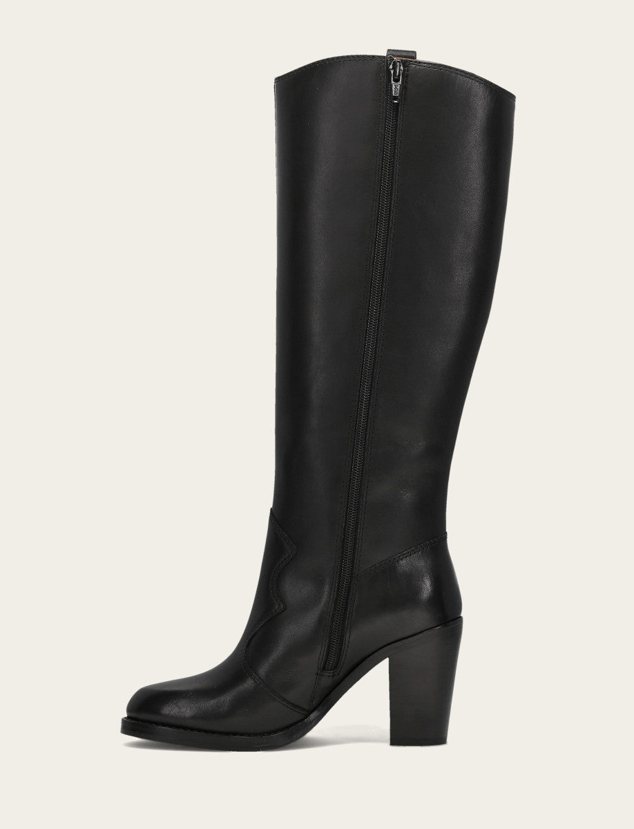 Frye Featured | Women's Black Corinne Tall Boot