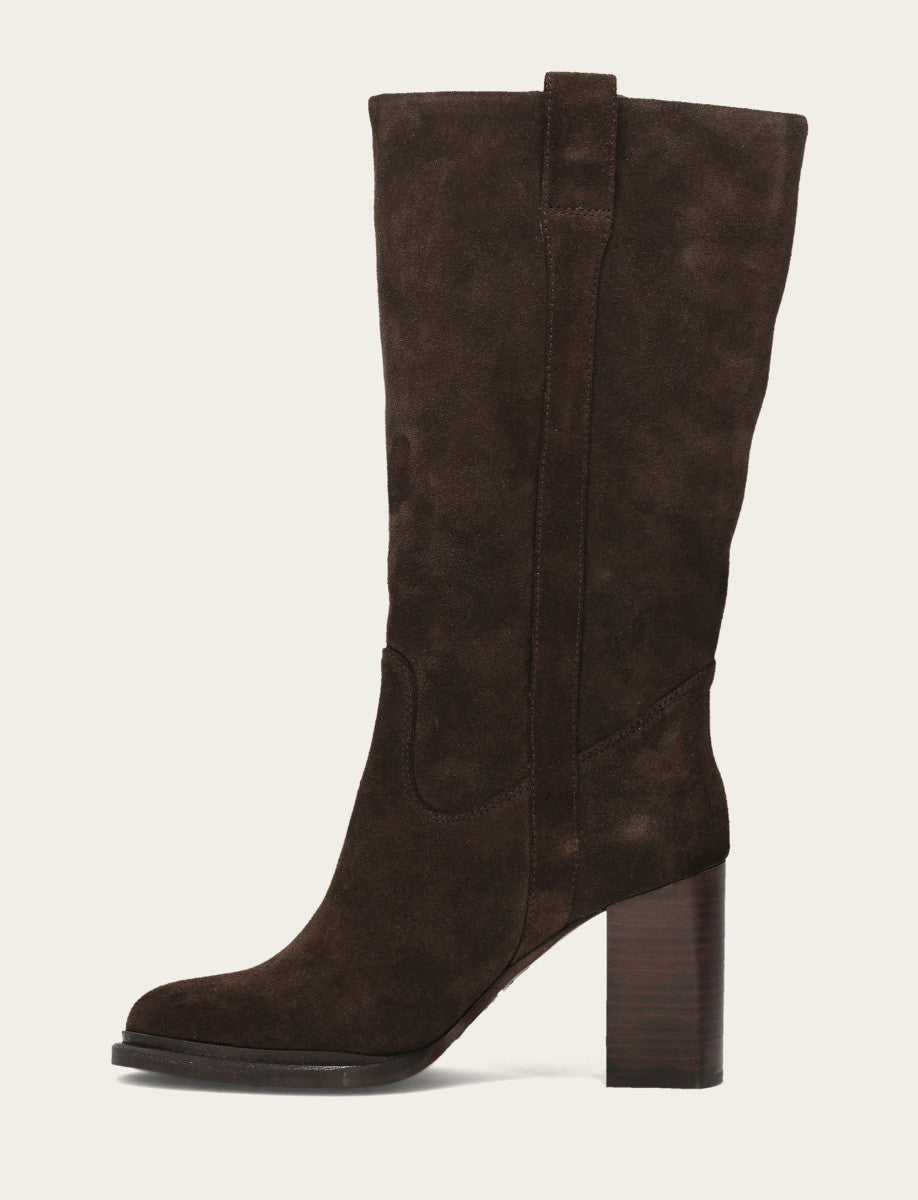 Frye Top Pick | Women's Dark Brown Alex Slouchy Mid Boot