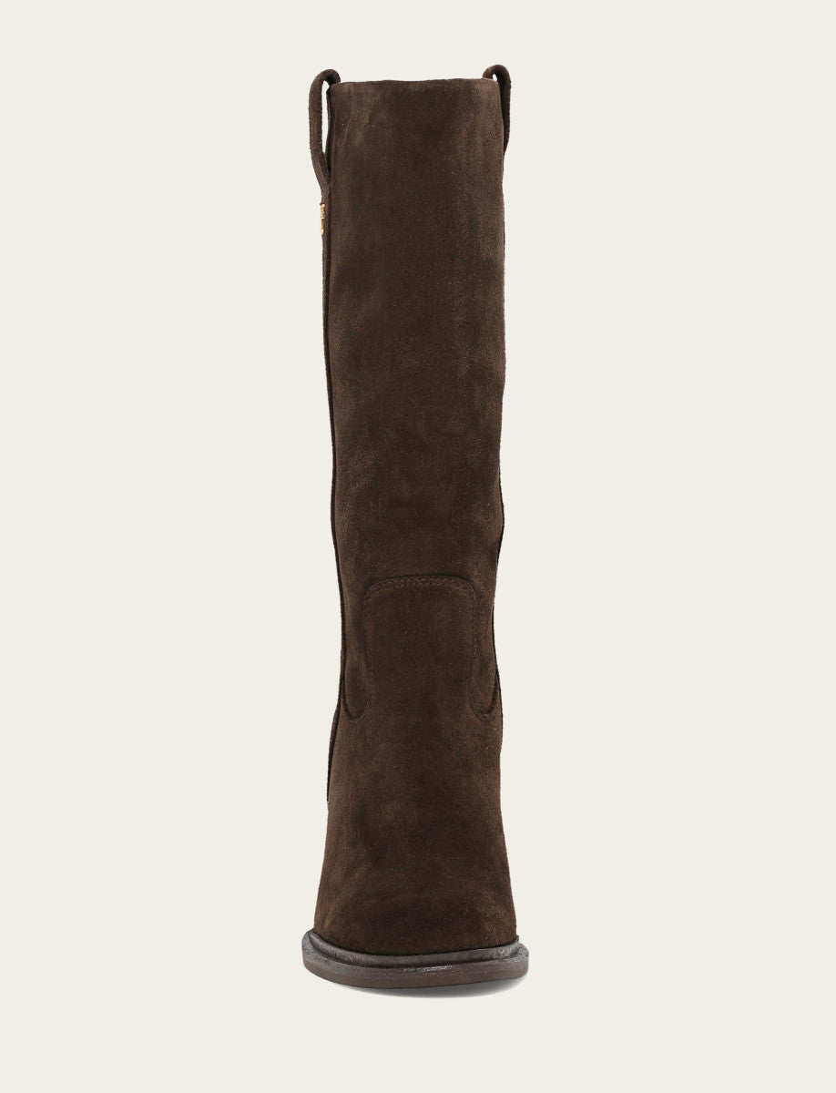 Frye Top Pick | Women's Dark Brown Alex Slouchy Mid Boot