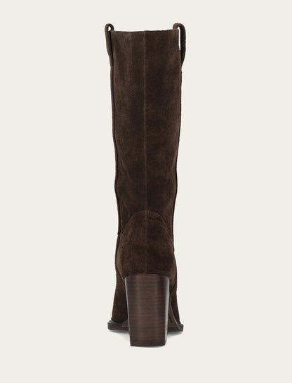 Frye Top Pick | Women's Dark Brown Alex Slouchy Mid Boot