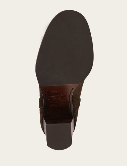 Frye Top Pick | Women's Dark Brown Alex Slouchy Mid Boot