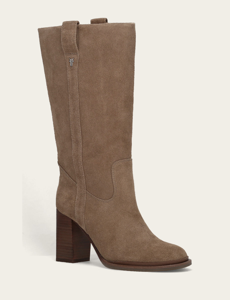 Frye Featured | Women's Dark Taupe Alex Slouchy Mid Boot