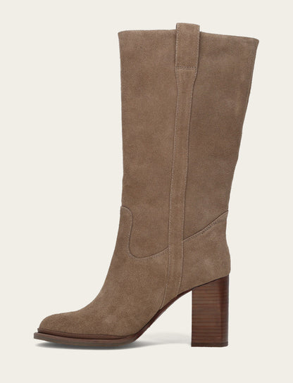Frye Featured | Women's Dark Taupe Alex Slouchy Mid Boot