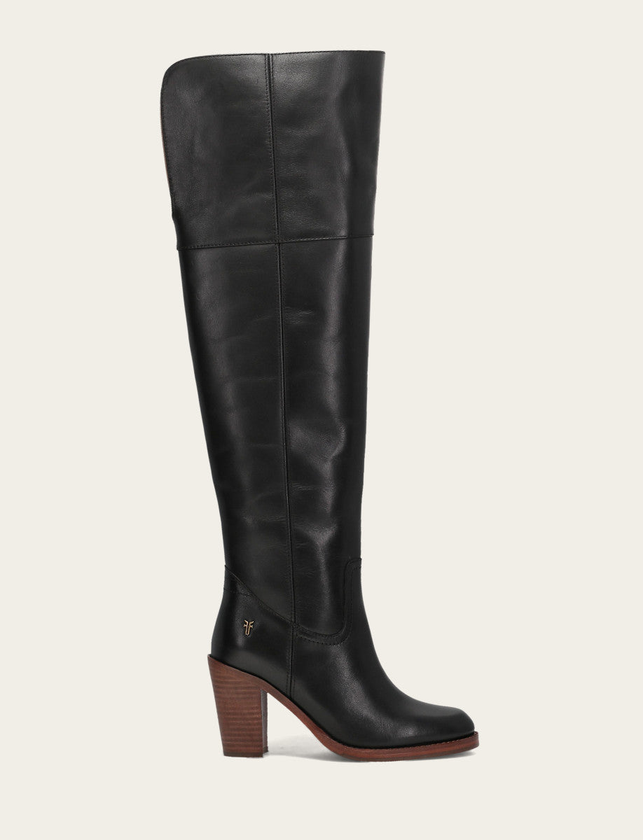 Frye Smart Buy | Women's Black Corinne Over The Knee Boot