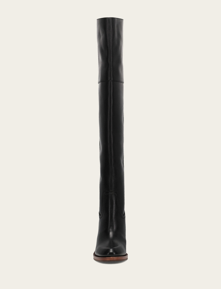 Frye Smart Buy | Women's Black Corinne Over The Knee Boot