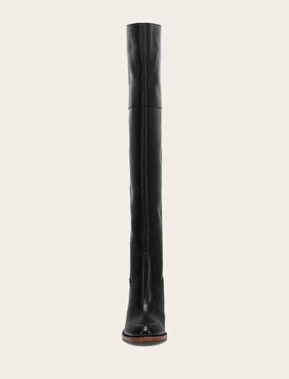 Frye Smart Buy | Women's Black Corinne Over The Knee Boot