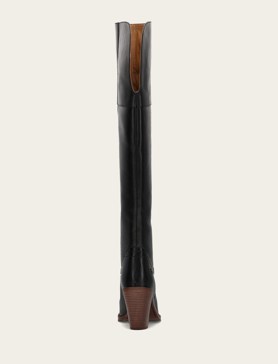 Frye Smart Buy | Women's Black Corinne Over The Knee Boot