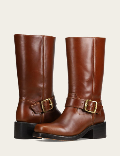 Frye Trending | Women's Saddle Campus Buckle Boot