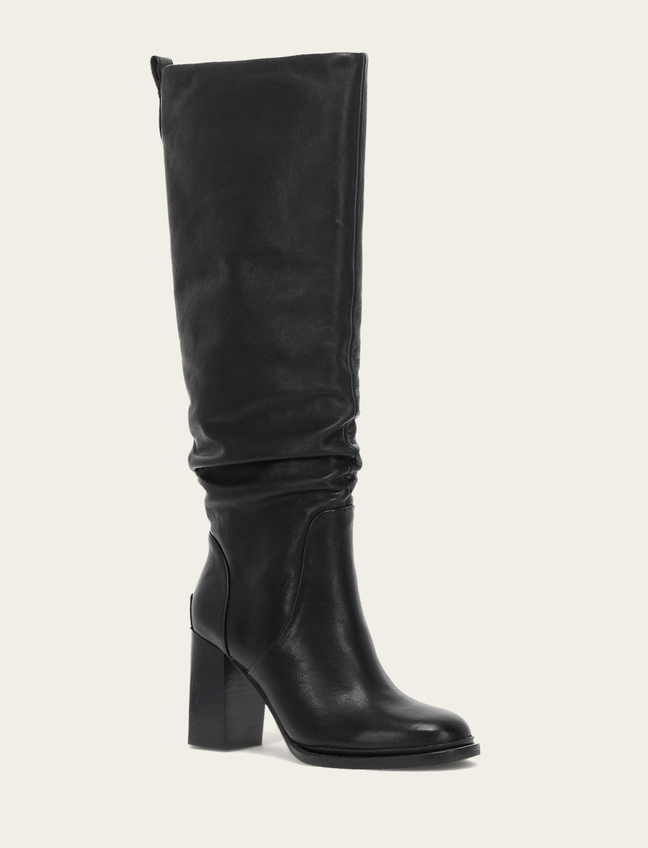 Frye Top Pick | Black Alex Softy Tall Wide Calf Boot
