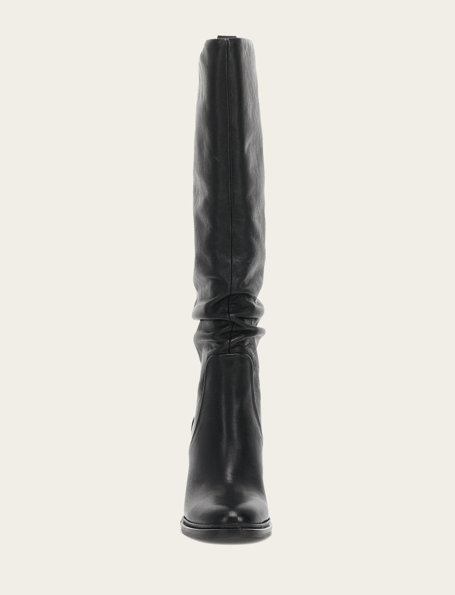 Frye Top Pick | Black Alex Softy Tall Wide Calf Boot