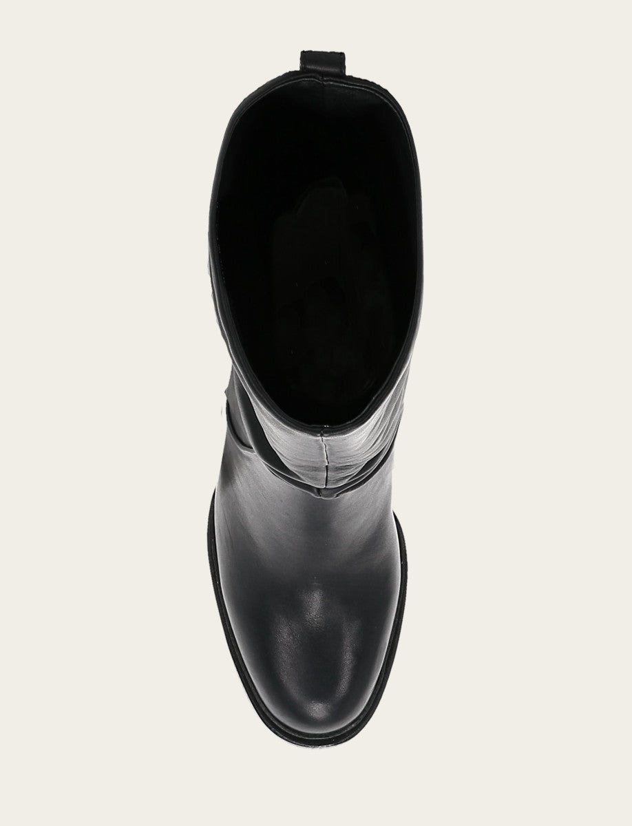 Frye Top Pick | Black Alex Softy Tall Wide Calf Boot