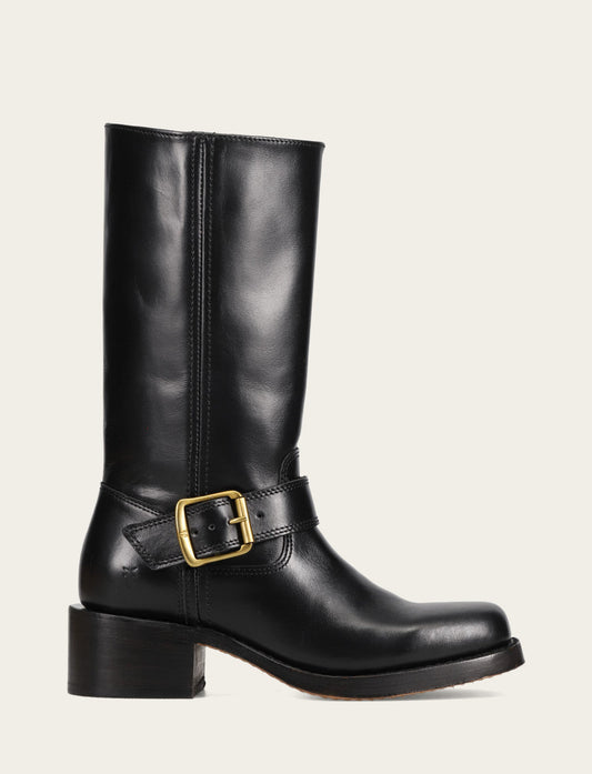 Frye Discount | Women's Black Campus Buckle Boot