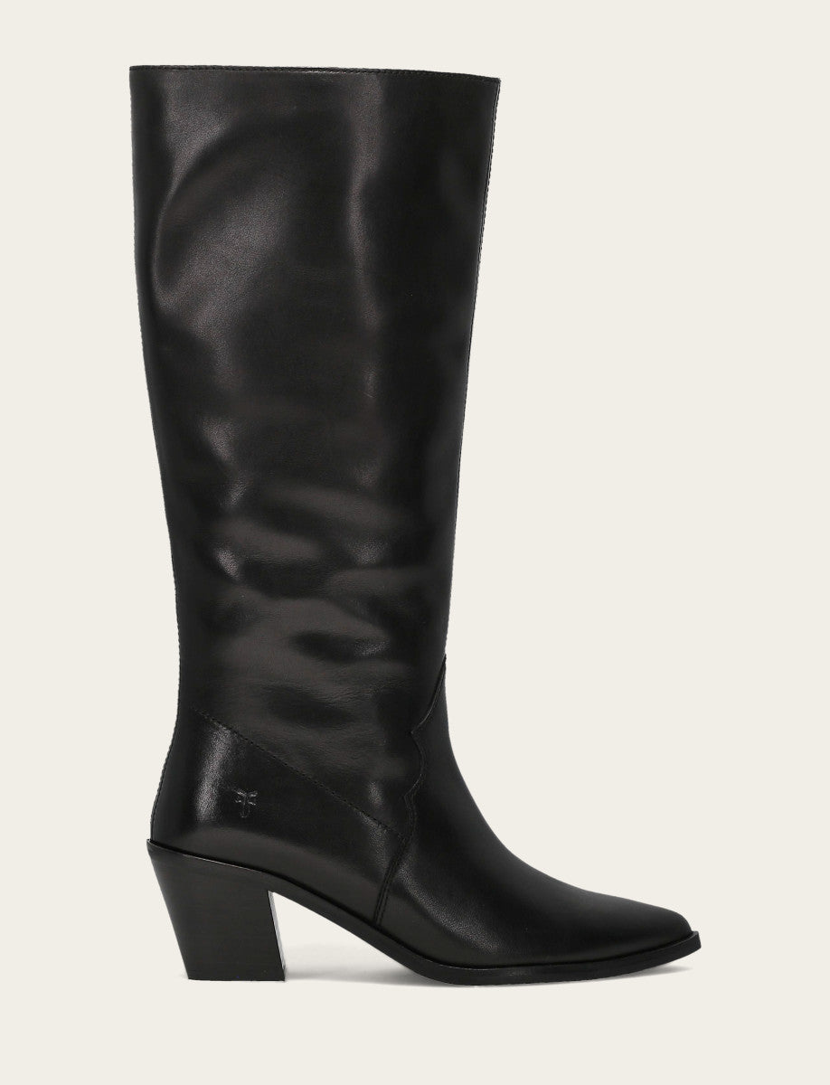 Frye Discount | Women's Black Sara Slouchy Boot