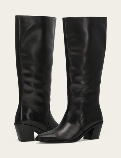 Frye Discount | Women's Black Sara Slouchy Boot