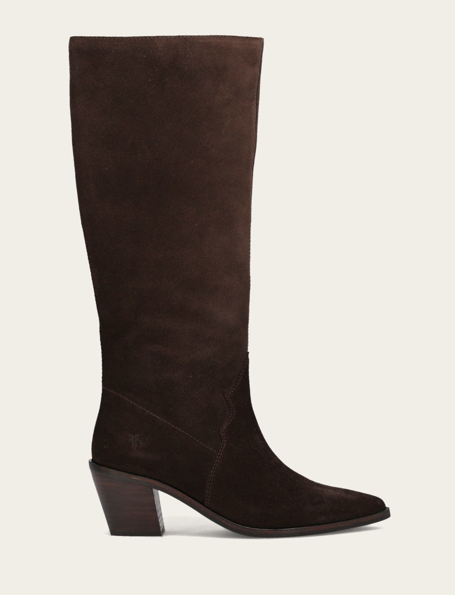 Frye Best Seller | Women's Dark Brown Sara Slouchy Boot