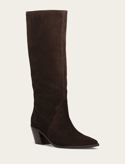 Frye Best Seller | Women's Dark Brown Sara Slouchy Boot
