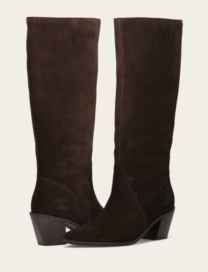 Frye Best Seller | Women's Dark Brown Sara Slouchy Boot