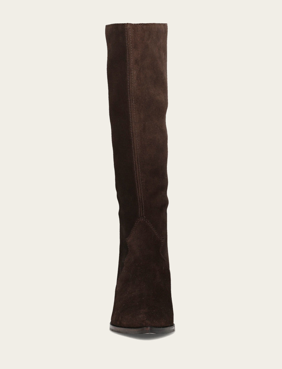 Frye Best Seller | Women's Dark Brown Sara Slouchy Boot