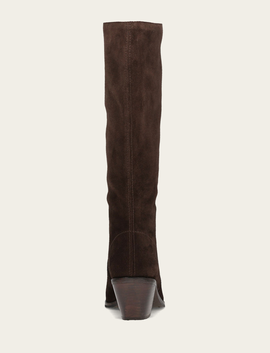 Frye Best Seller | Women's Dark Brown Sara Slouchy Boot