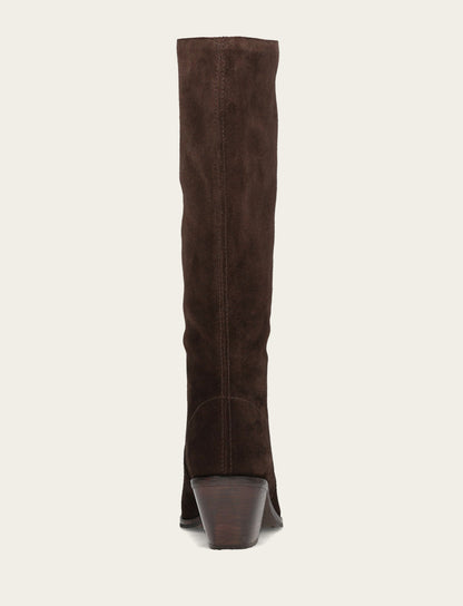 Frye Best Seller | Women's Dark Brown Sara Slouchy Boot