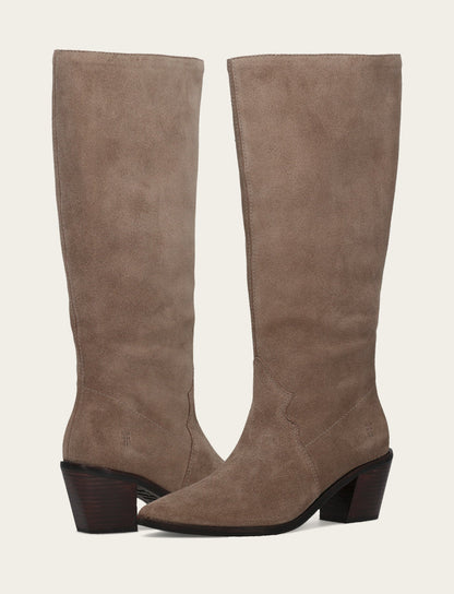 Frye Great Value | Women's Dark Taupe Sara Slouchy Boot