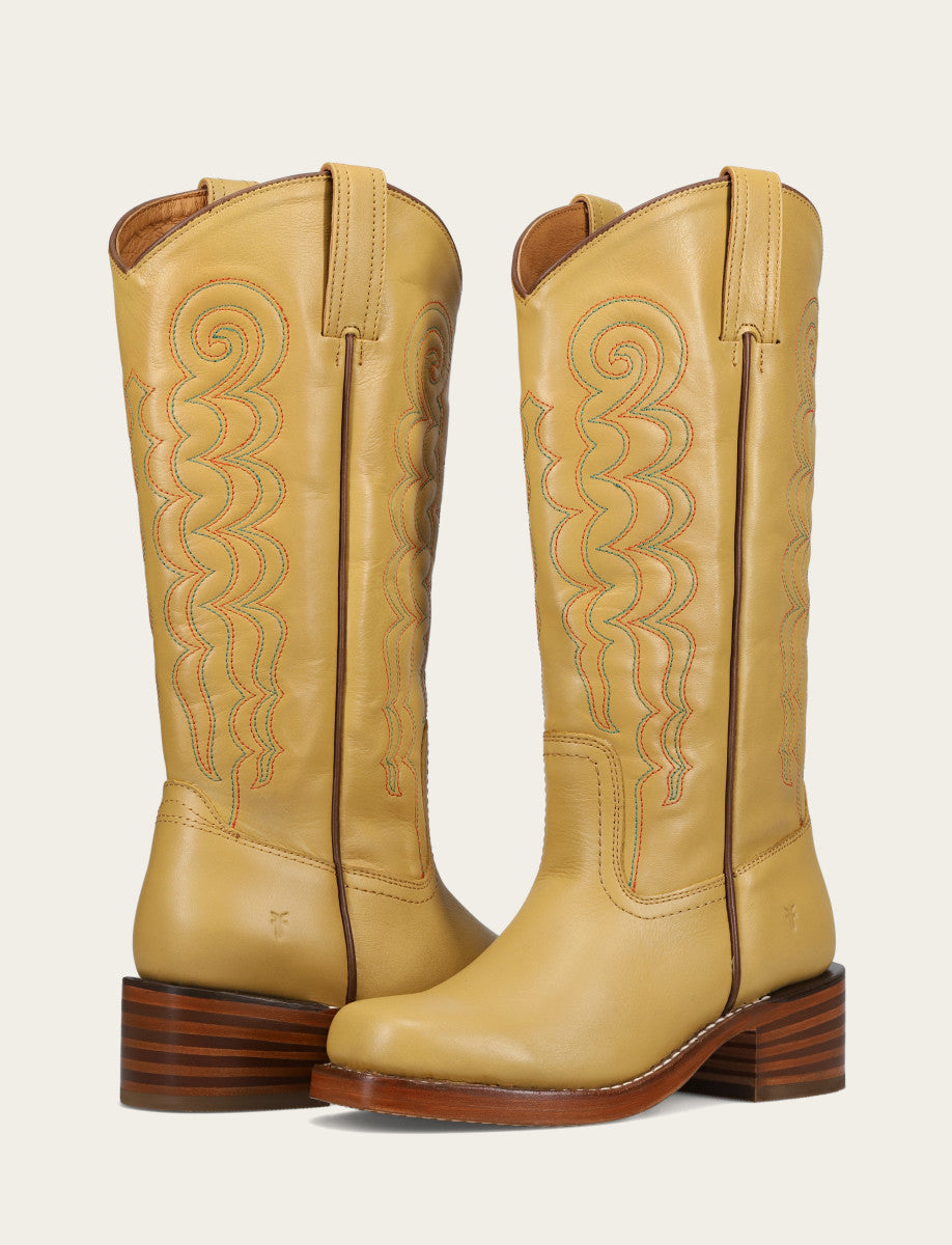Frye Latest | Women's Banana Campus Deco Stitch Boot