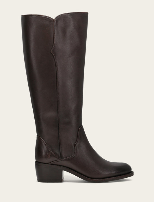 Frye Everyday | Women's Dark Brown Carson 2 Piping Tall Boot