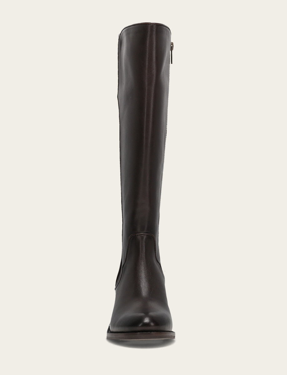 Frye Everyday | Women's Dark Brown Carson 2 Piping Tall Boot