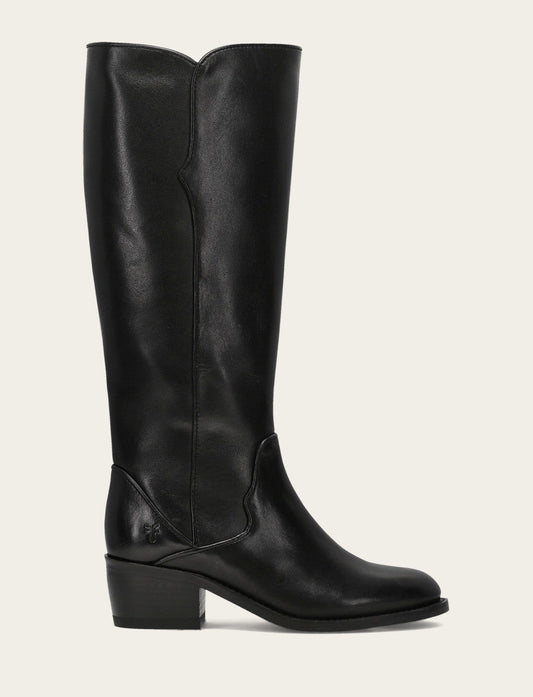 Frye Best Price | Women's Black Carson 2 Piping Tall Boot