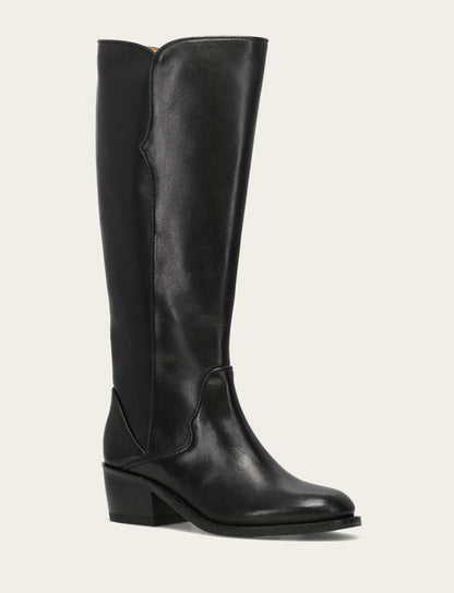 Frye Best Price | Women's Black Carson 2 Piping Tall Boot