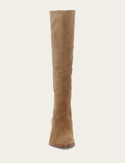 Frye Trusted | Women's Almond Sadie Softy Tall Wide Calf Boot